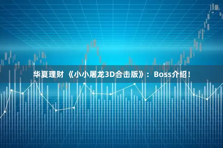 华夏理财 《小小屠龙3D合击版》：Boss介绍！